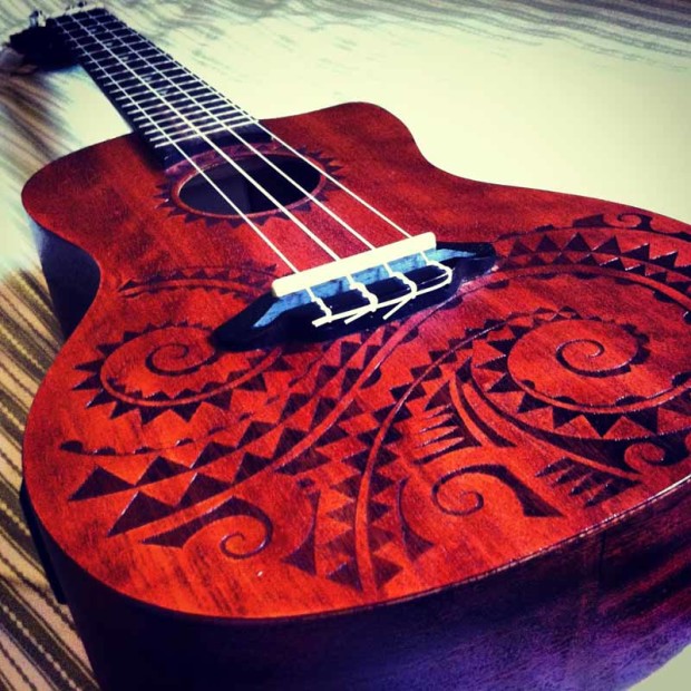 My trusty ukulele, excellent for singing Elvis songs
