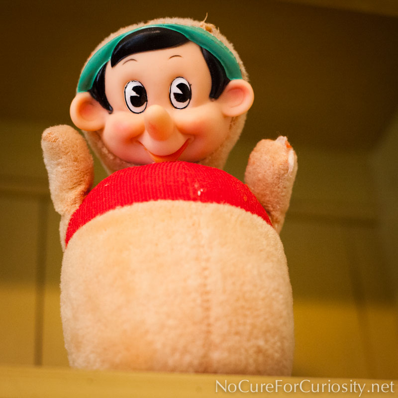 Pinocchio doll from the 1970s